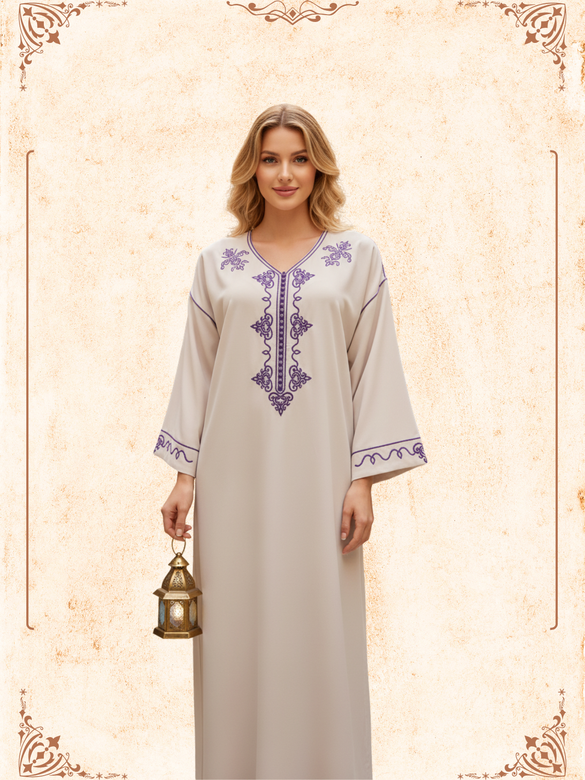 جلابة مغربية راقية-An elegant djellaba