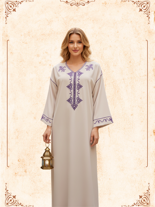 جلابة مغربية راقية-An elegant djellaba